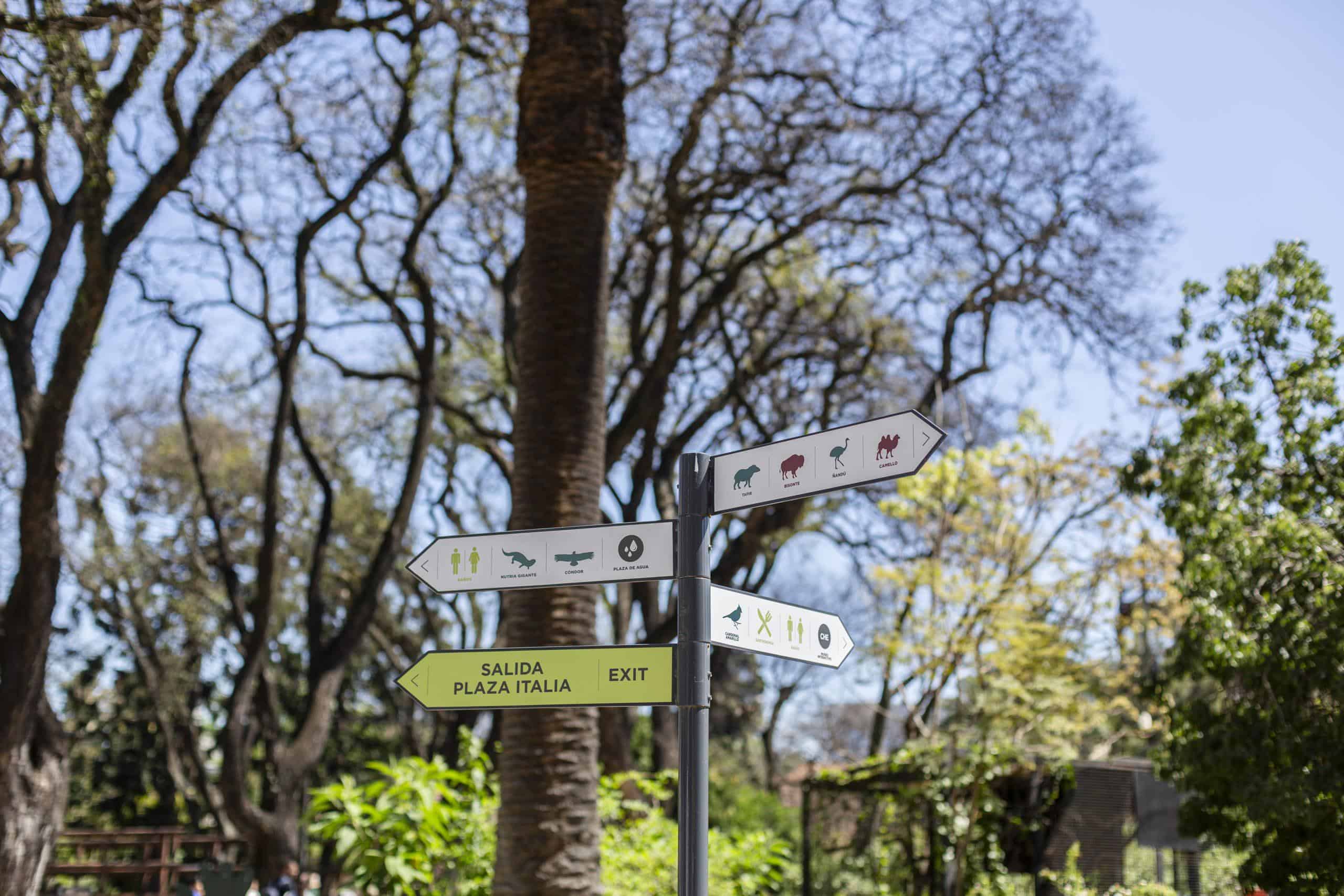 Planificación, diseño y gestión del sistema de señalética del Ecoparque de Buenos Aires